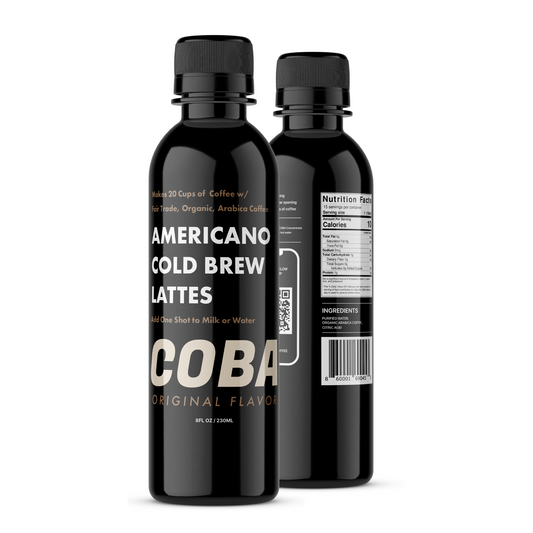 COBA Coffee Concentrate. Brew 15 Cups of Coffee in Seconds